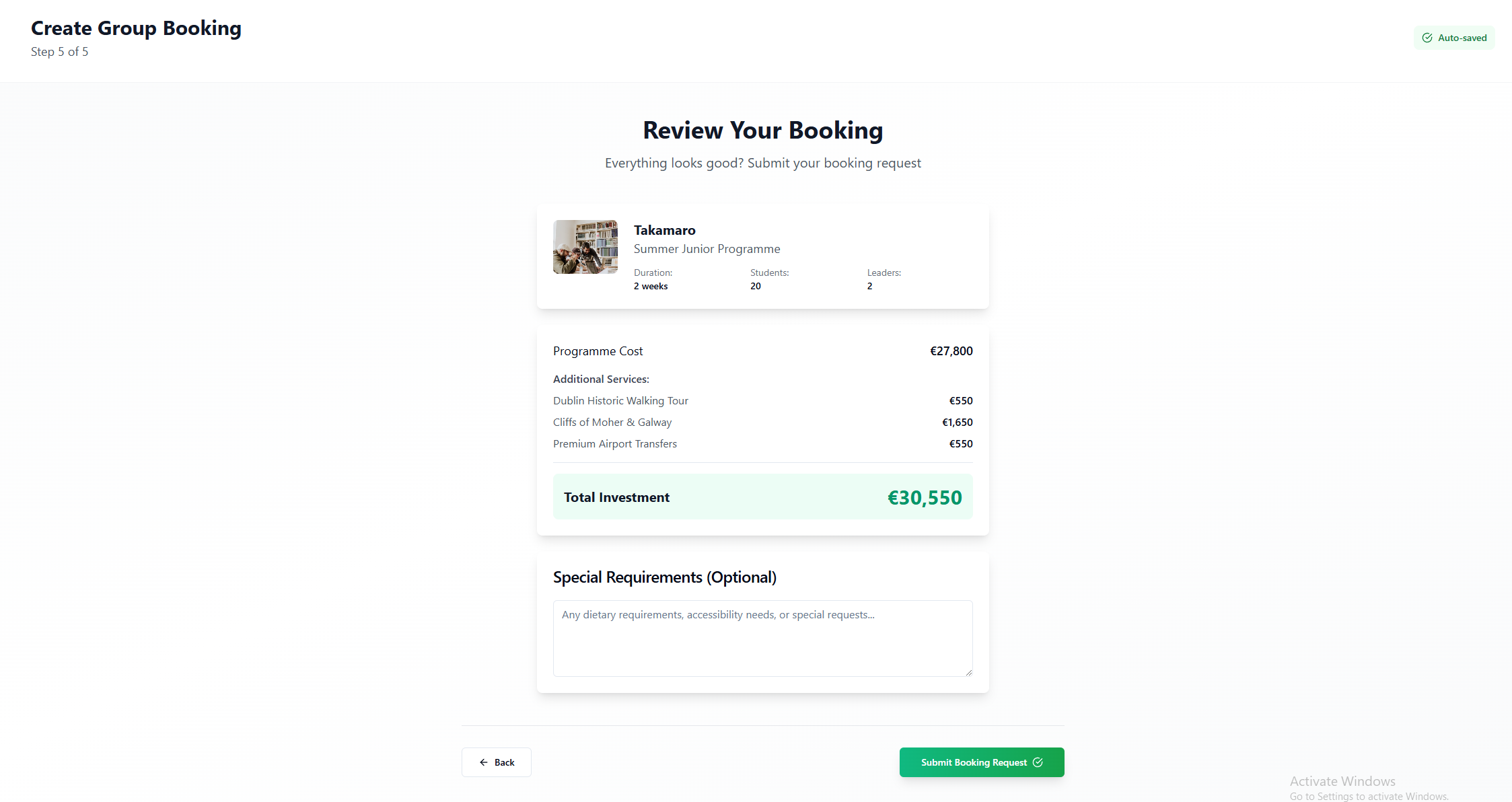 Agent Portal That Drives Bookings