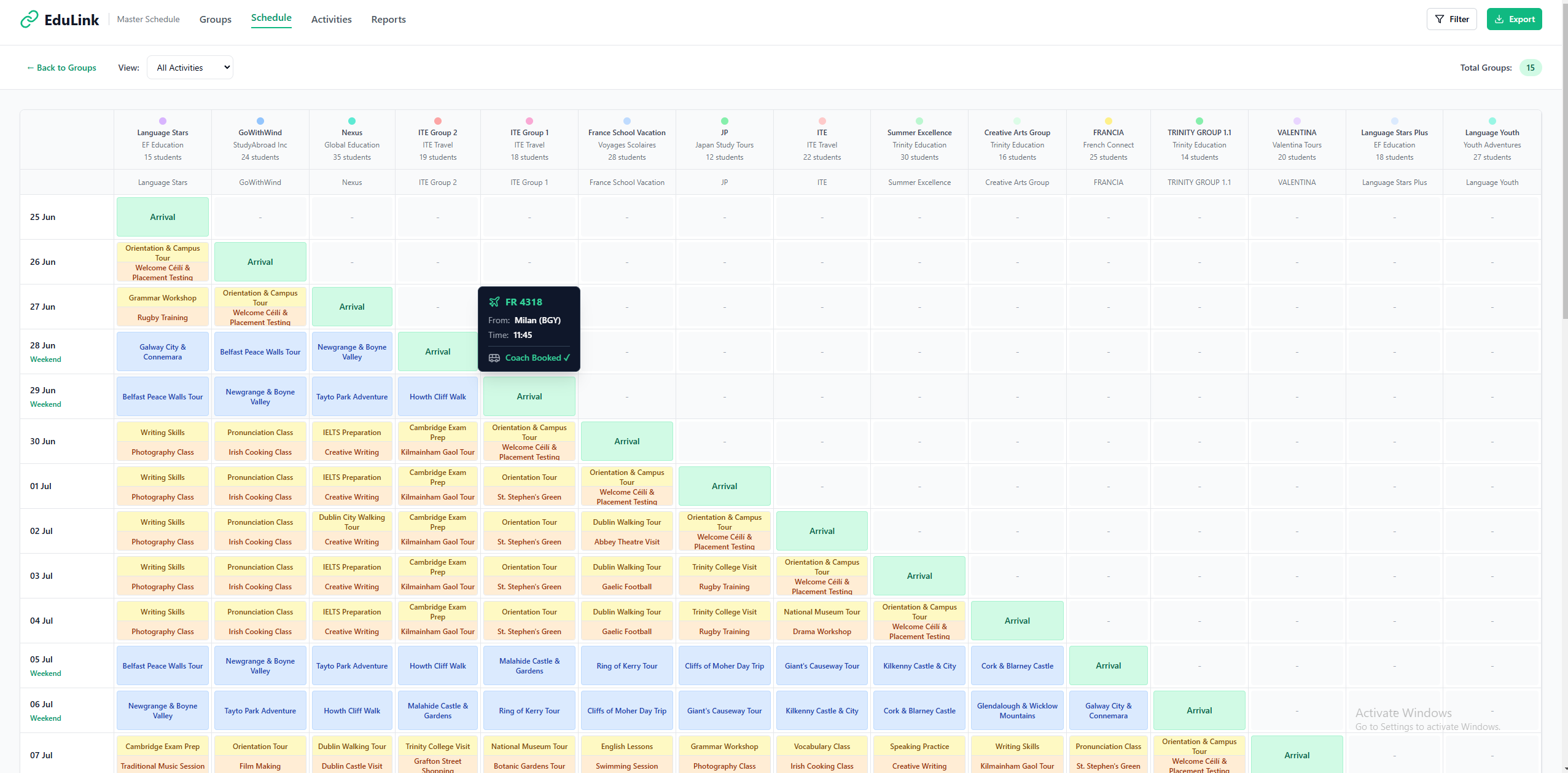 Master Schedule That Actually Works